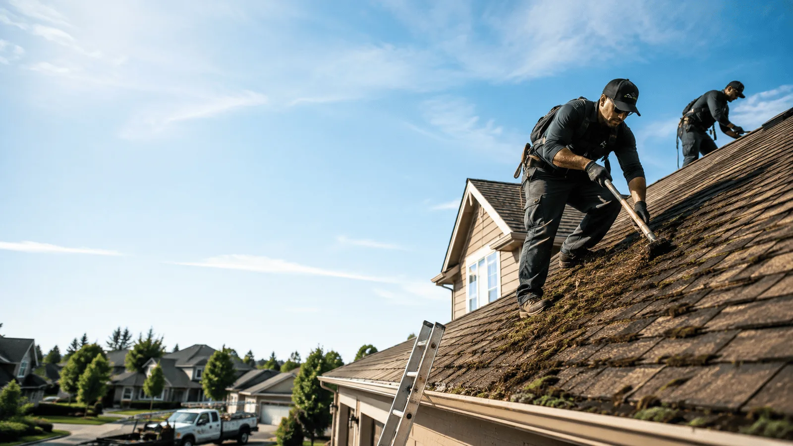 Roof Moss Removal in Ellsworth, PA near me
